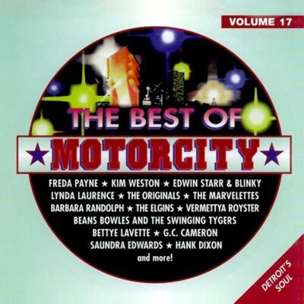 the album cover for Best Of Motorcity - Best of Motorcity Vol. 17 / Various
