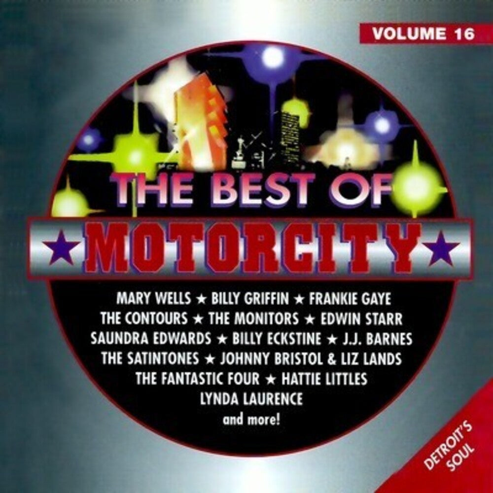 the album cover for Best Of Motorcity - Best of Motorcity Vol. 16 / Various