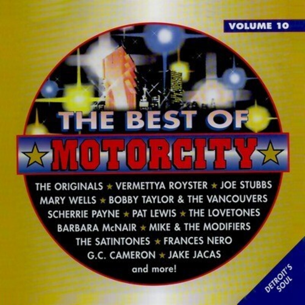 the album cover for Best Of Motorcity - Best of Motorcity Vol. 10 / Various