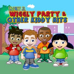 the album cover for Dj Party Jr - Wiggly Party & Other Kiddy Hits