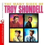 the album cover for Troy Shondell - Many Sides of Troy Shondell