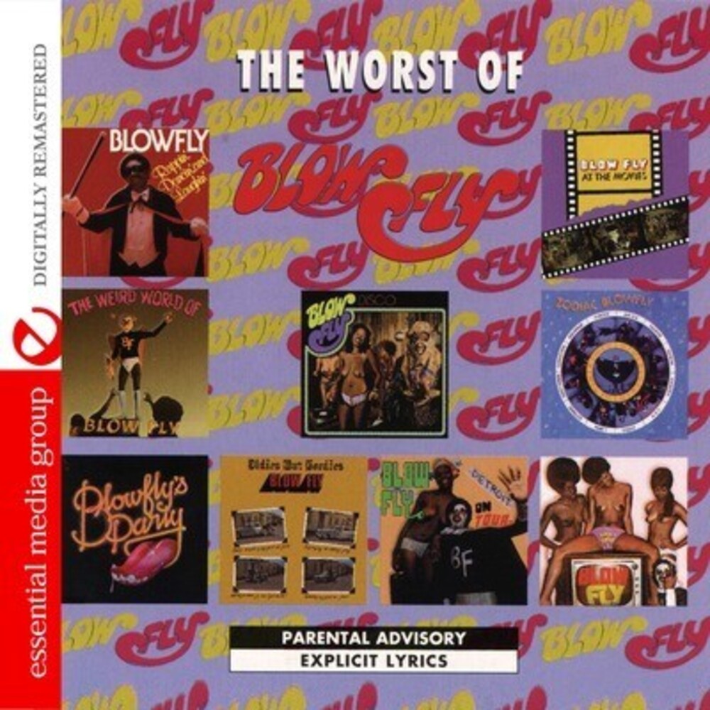 the album cover for Blowfly - The Worst of Blowfly