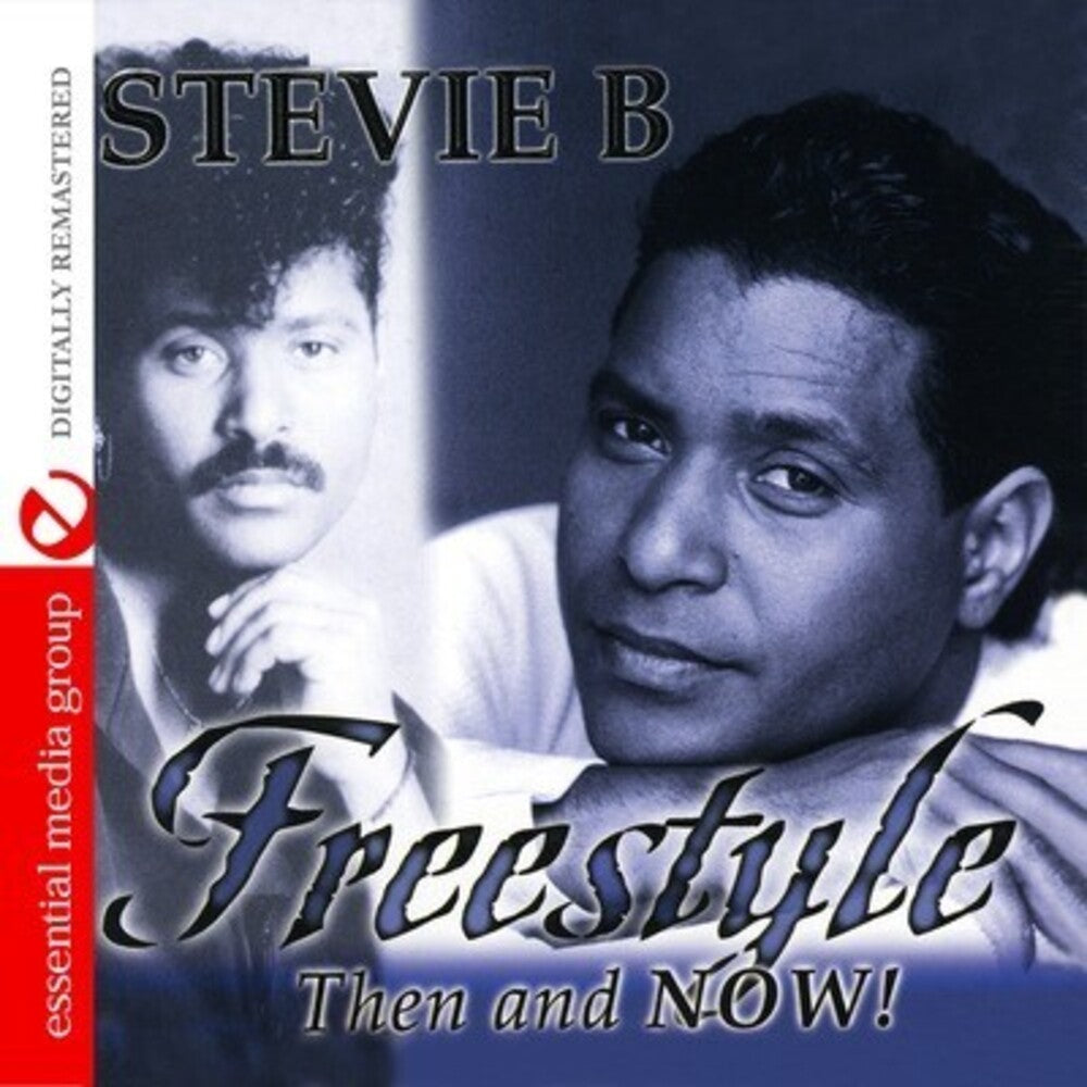 the album cover for Stevie B. - Freestyle Then & Now