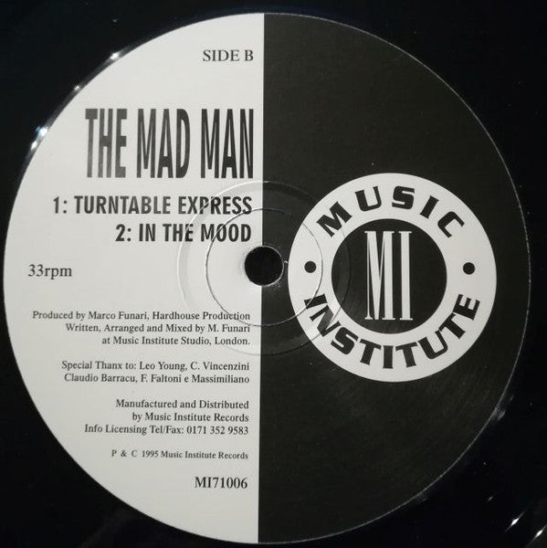 The Mad Man : Rough Dub (12")