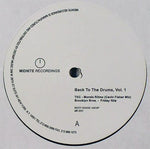 Various : Back To The Drums, Vol. 1 (12")