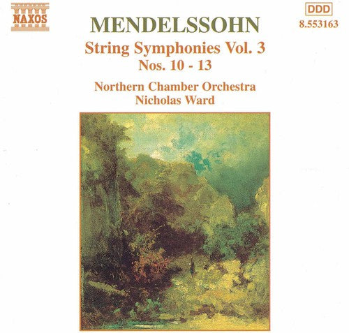 the album cover for Nicholas Ward - String Symphonies V3
