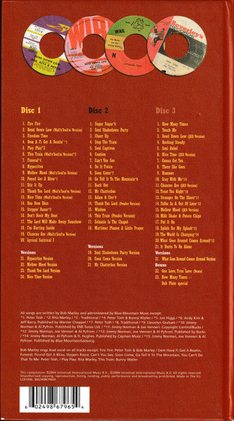 Bob Marley And The Wailers* : Fy-Ah, Fy-Ah (The JAD Masters 1967-1970) (3xCD, Comp)