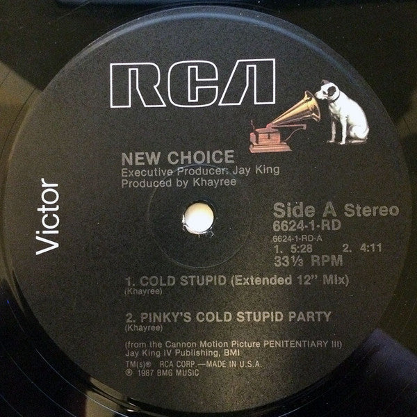 New Choice : Cold Stupid (12")