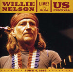 the album cover for Willie Nelson - Live at the Us Festival 1983
