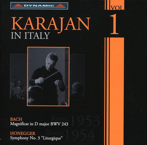 the album cover for Herbert von Karajan - Karajan in Italy 1 / Various