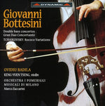 the album cover for Ovidiu Badila - Double Bass Concertos / Roccoco Vars / Etc