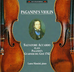 the album cover for Salvatore Accardo - Salvatore Accardo Plays Paganini's Guarneri Violin