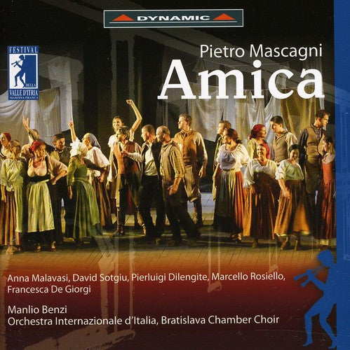 the album cover for Anna Malavasi - Amica