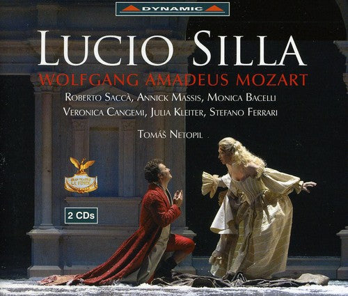 the album cover for Tomáš Netopil - Lucio Silla