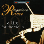 the album cover for RUGGIERO RICCI - Life for the Violin