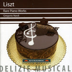 the album cover for Liszt / Nardi - Rare Piano Works
