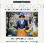 the album cover for Luisa Fanti Zurkowskaja - Two Pianos & Four Hands