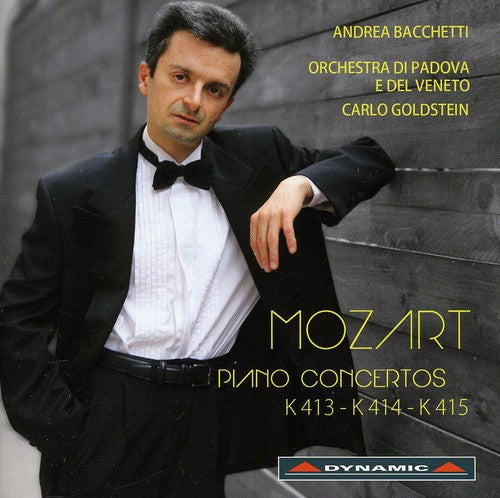 Andrea Bacchetti - Conciertos para piano K413, K414 y K415 (CD)