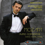 Andrea Bacchetti - Conciertos para piano K413, K414 y K415 (CD)