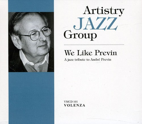 the album cover for Andre Previn - We Like Previn: A Jazz Tribute to Andre Previn