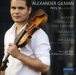 the album cover for Alexander Gilman - Violin Concertos / Carmen Fantasie