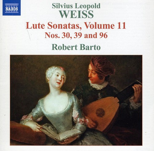 Robert Barto - Sonatas para laúd núms. 30, 39 y 96: 11 (CD)