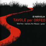 the album cover for Else Torp - Tavole Per Orfeo
