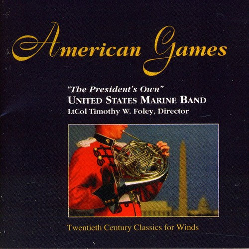 the album cover for United States Marine Band - American Games