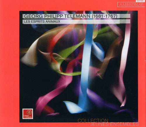 the album cover for Telemann / Esprits Animaux - Burlesque de Quixotte