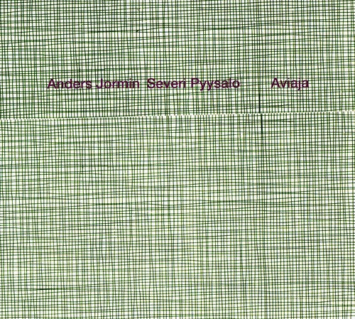the album cover for Anders Jormin - Aviaja