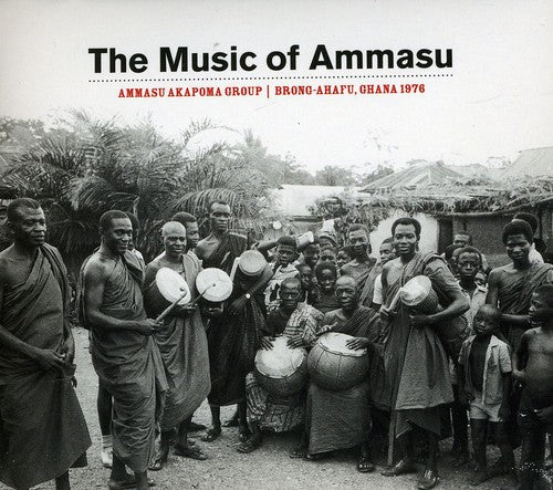 the album cover for Ammasu Akapoma Group - Music of Ammasu: Ghana 1976