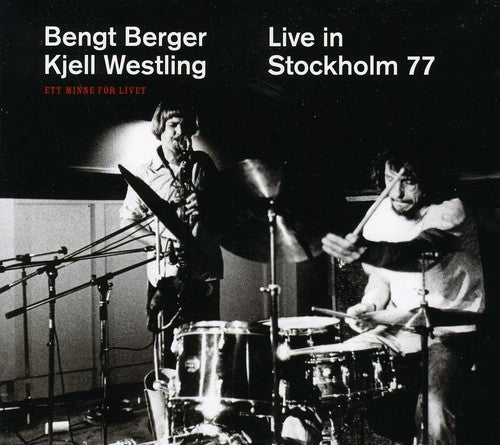 the album cover for Bengt Berger Band - Live in Stockholm 77