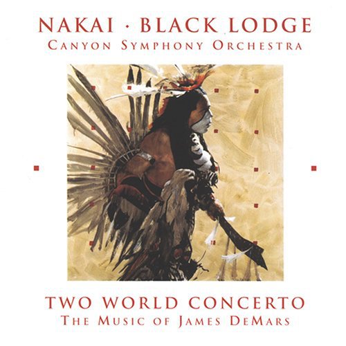 the album cover for James Demars - Two World Concerto