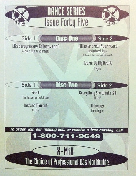 Various : X-Mix Dance Series 45 (2x12")