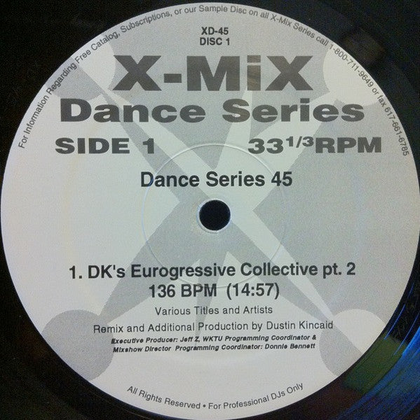 Various : X-Mix Dance Series 45 (2x12")