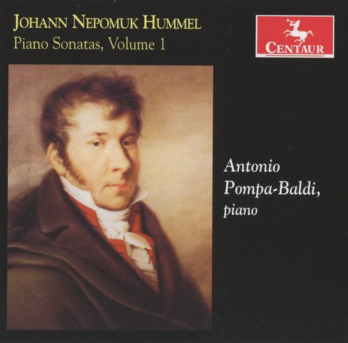 the album cover for Antonio Pompa-Baldi - Piano Sonatas 1