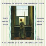 the album cover for Schumann / Schiotz / Moore / Rupp - Treasury of Great Interpretations