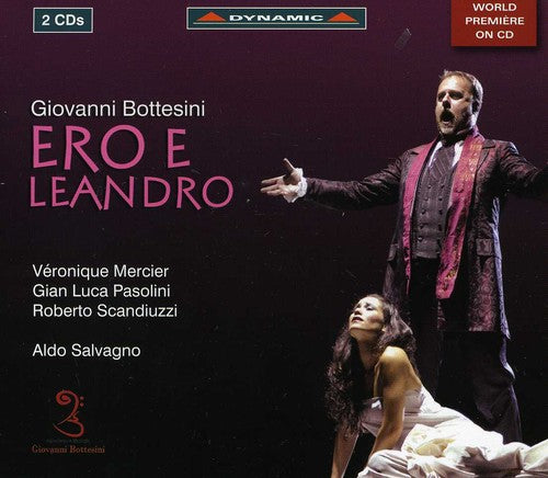 the album cover for Aldo Salvagno - Ero E Leandro