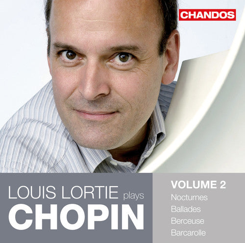 the album cover for LOUIS LORTIE - Louis Lortie Plays Chopin 2