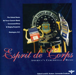 the album cover for US Air Force Concert Band - Esprit de Corps