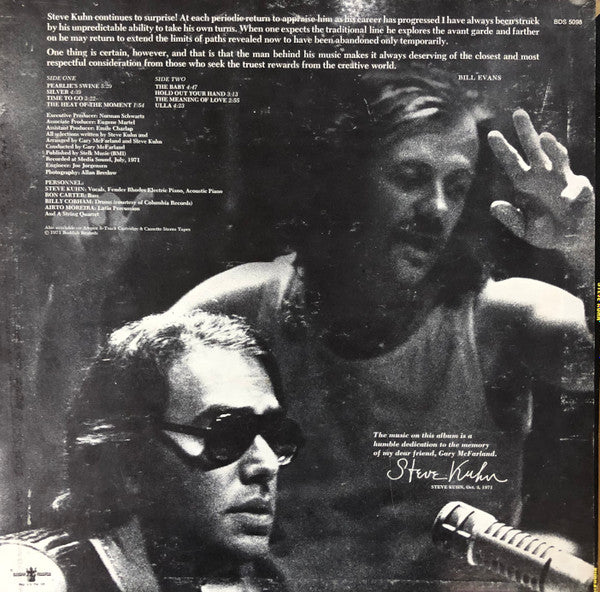 Steve Kuhn : Steve Kuhn (LP, Album, Promo)