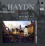 the album cover for Haydn / Leipzig String Quartet - String Quartets 5
