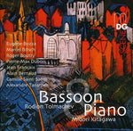 the album cover for Tolmachev / Kitagawa / Saint-Saens / Tansman - Bassoon & Piano