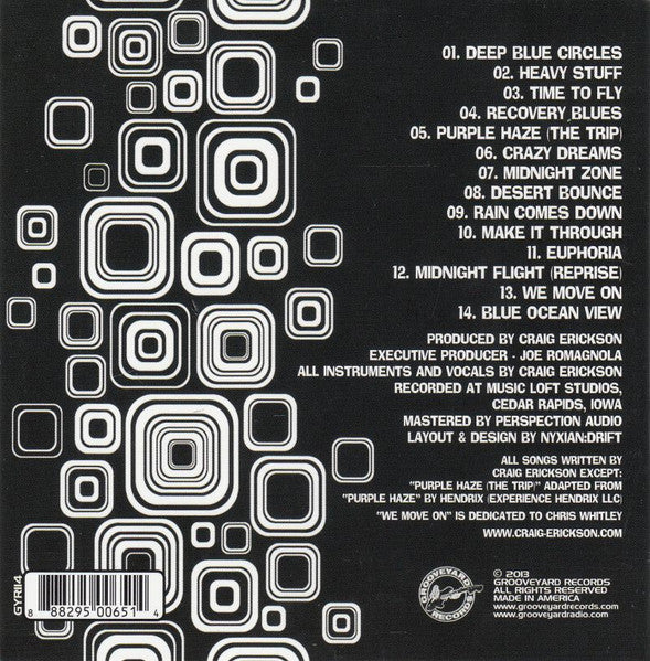 Craig Erickson : Rare Tracks (Volume Two) (CD, Album)