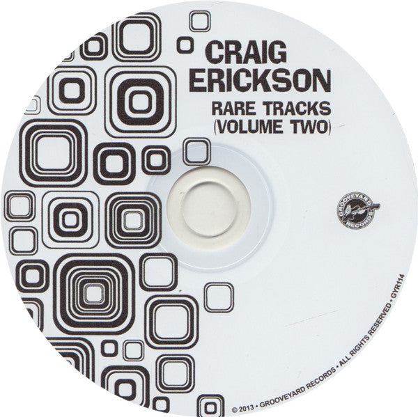 Craig Erickson : Rare Tracks (Volume Two) (CD, Album)