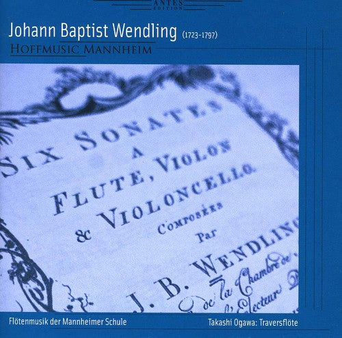 the album cover for Wendling / Takashi Ogawa - Floetenmusik