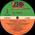 St. Paul : Stranger To Love (12", Promo)