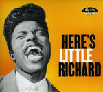 the album cover for Little Richard - Here's Little Richard