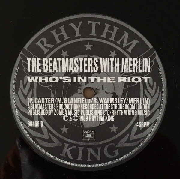 The Beatmasters With Merlin : Who's In The House (US Remix Limited Edition) (12", Ltd)