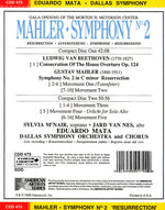 Gustav Mahler - Eduardo Mata, Dallas Symphony Orchestra : Symphony No. 2 (2xCD, Album)